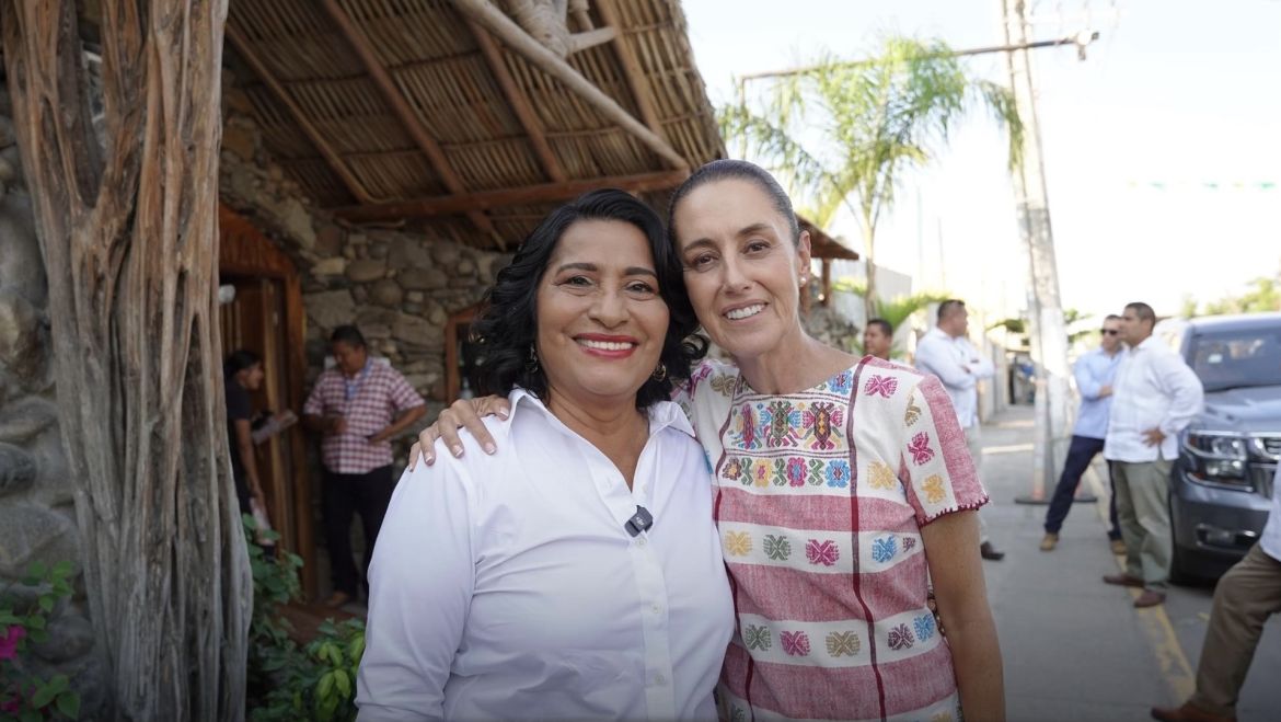 Claudia Sheinbaum hace un llamado a votar por Abelina López Rodríguez en estas elecciones