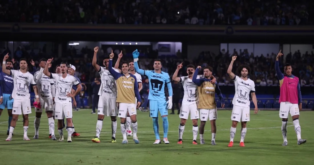 Pumas derrota 2-1 al América; León gana 2-0 al Monterrey; Tigres golea 5-2 al Necaxa