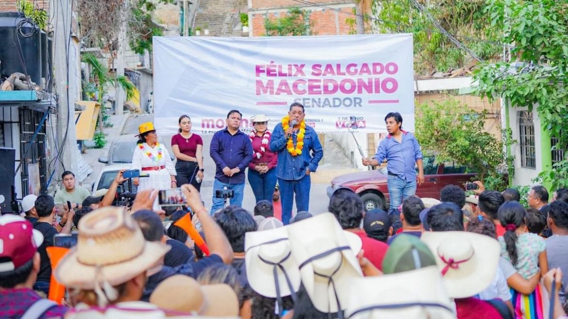 Morena triunfará con el pueblo, celebra Félix Salgado en Acapulco