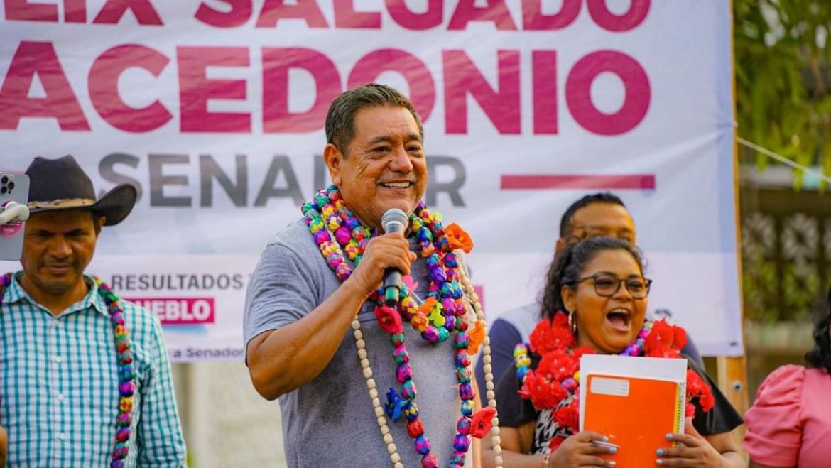 EN POLÍTICA NO PELEARSE CON NADIE , EXPRESA FÉLIX SALGADO EN ACAPULCO